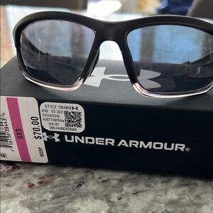 Under Armour Black and Pink Glasses